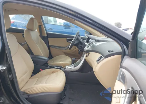 2012 Hyundai Elantra Gls z USA, uszkodzony, nr VIN 5NPDH4AE2CH138593